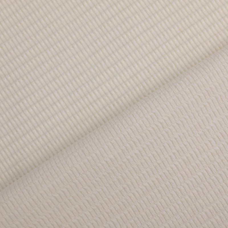 CVC 32s + fiammato T/C 21s + maglia waffle in spandex 30D